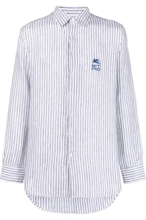 Etro Gestreiftes Hemd aus Leinen