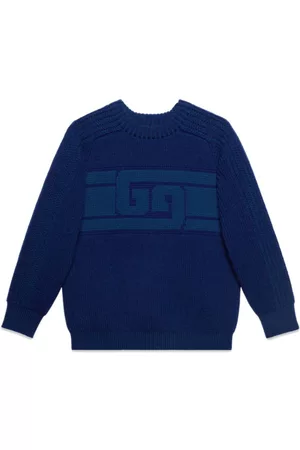 Gucci Sweatshirts - Double G wool sweatshirt
