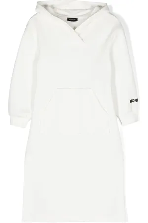 MONNALISA Kapuzenkleid mit Logo-Print