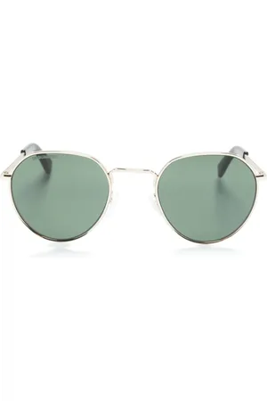 Dsquared2 Runde Sonnenbrille in Metallic-Optik
