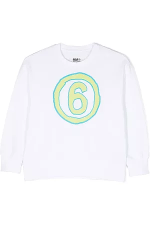 Maison Margiela Sweatshirts - Sweatshirt mit Nummern-Print