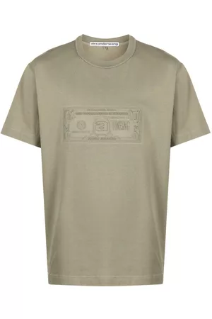 Alexander Wang Shirts - T-Shirt mit Dollarschein-Prägung