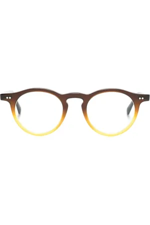 Oliver Peoples Brille mit rundem Gestell
