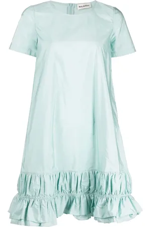 Molly Goddard Hemdkleid mit kurzen Ärmeln