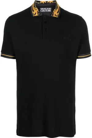 VERSACE Poloshirt mit Barockmuster