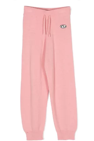 Diesel Winter Jogginghosen - Gestrickte Jogginghose mit Logo