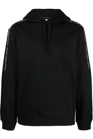 Calvin Klein Herren Sweatshirts - Logo-tape long-sleeve hoodie