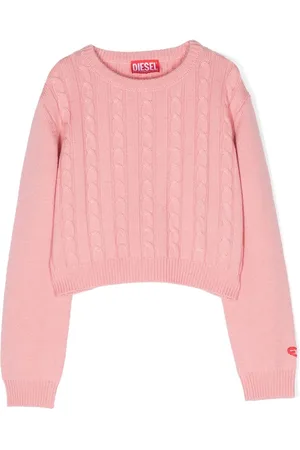 Diesel Pullover mit Zopfmuster