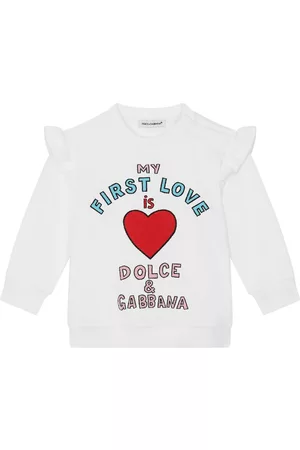 Dolce & Gabbana Sweatshirts - Sweatshirt mit Rüschen