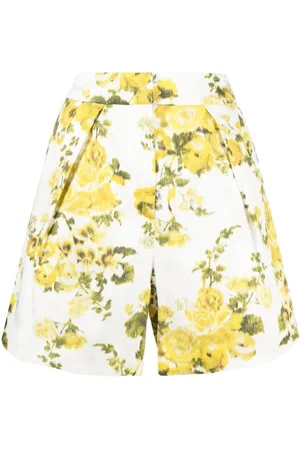 Erdem Shorts mit Blumen-Print