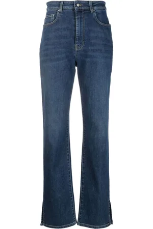 Fabiana Filippi Bootcut-Jeans mit Schlitzen