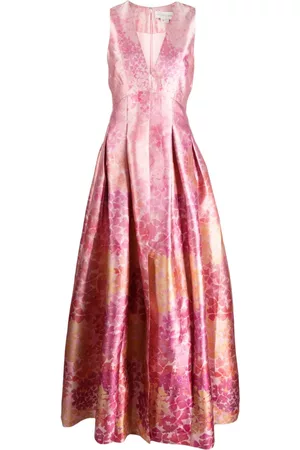 Sachin & Babi Damen Partykleider - Brooke Gown abstract-print dress