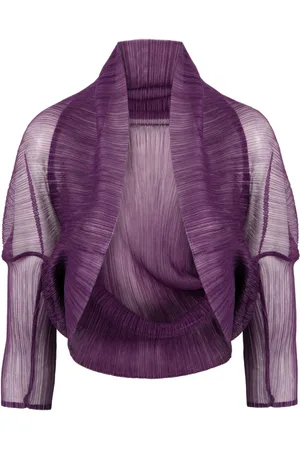 Fabiana Filippi Cropped-Bomberjacke mit Sheer-Effekt