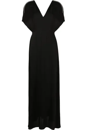 Fabiana Filippi Gestreiftes Abendkleid