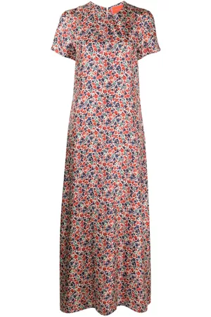 La DoubleJ Damen Freizeitkleider - Kleid mit Blumen-Print