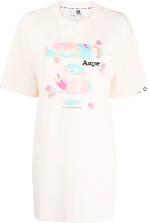 A Bathing Ape T-Shirt mit Logo-Print