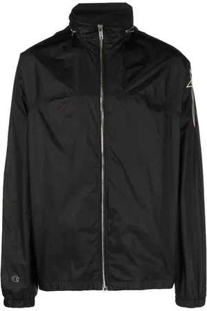 Rick Owens Leichte Jacke mit verdeckter Kapuze