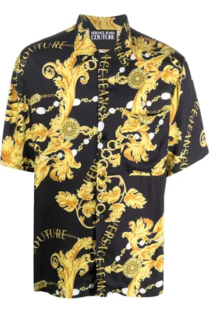 VERSACE Hemd mit Barocco-Print
