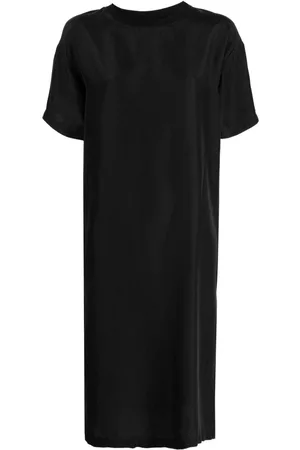 BARENA Damen Freizeitkleider - Midi silk T-shirt dress