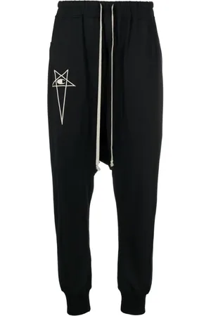 Rick Owens Jogginghose mit Logo-Stickerei