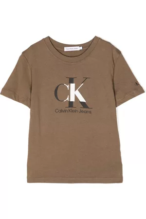 Calvin Klein Shirts - Logo-print cotton T-shirt