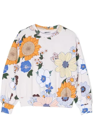 Molo Sweatshirts - Maxime Sweatshirt mit Blumen-Print