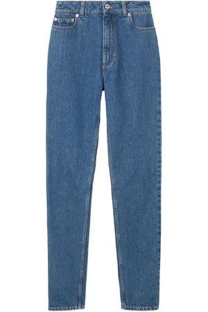 Burberry Taillenhohe Slim-Fit-Jeans