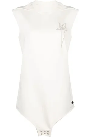 Rick Owens Tanktop mit Logo-Stickerei