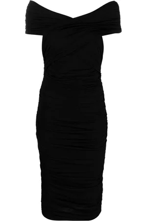 Armani Damen Partykleider - Off-shoulder ruched dress