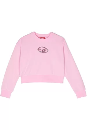 Diesel Sweatshirts - Strasli logo-embroidered sweatshirt
