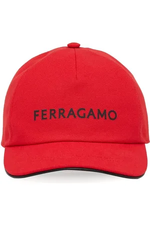 Salvatore Ferragamo Baseballkappe mit Logo-Print