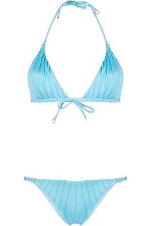 Noire Swimwear Bikini mit Raffungen