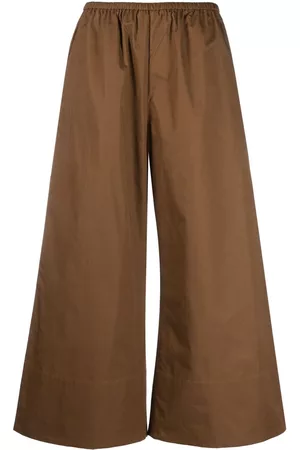 By Malene Birger Damen Capris - Cropped-Hose mit weitem Bein