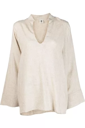 By Malene Birger Damen Blusen - Bluse mit weiten Ärmeln