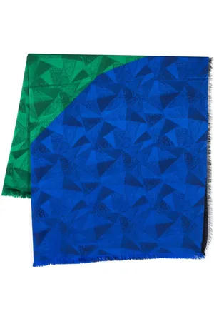 Saint Laurent 1990s Seidenschal mit Jacquardmuster