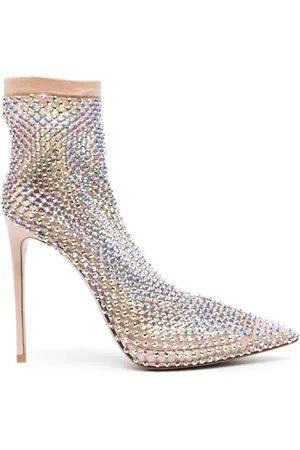 LE SILLA Gilda Pumps mit Kristallen 125mm