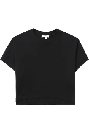 AGOLDE Cropped-T-Shirt mit rundem Ausschnitt