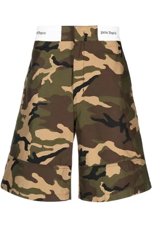 Palm Angels Shorts mit Camouflage-Print