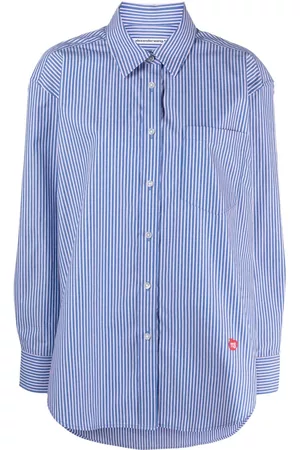 Alexander Wang Damen Shirts - Striped cotton shirt