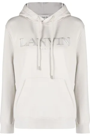 Lanvin Hoodie mit Logo-Stickerei