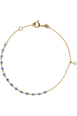 We by White Bird 18kt Gelbgoldarmband mit Saphiren