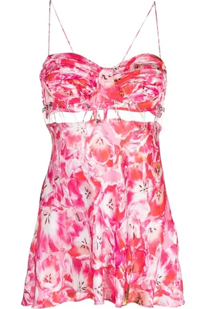Natasha Zinko Top mit Blumen-Print