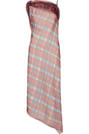 Salvatore Ferragamo Kleid mit asymmetrischem Saum