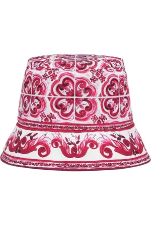 Dolce & Gabbana Fischerhut mit grafischem Print