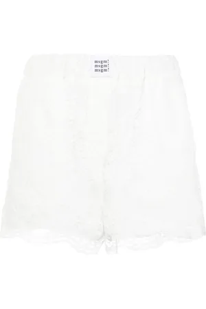 Msgm Shorts mit Spitzeneinsätzen