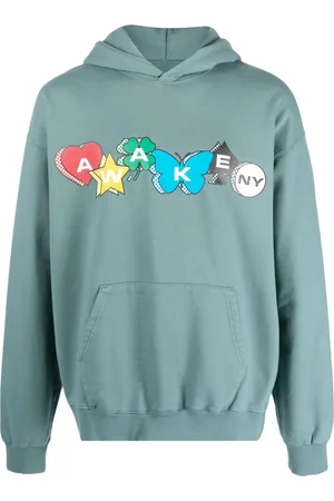 AWAKE NY Hoodie mit Logo-Print