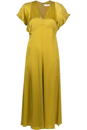 TELA Midikleid mit Satin-Finish
