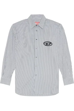 Diesel S-Douber Hemd mit Logo-Stickerei