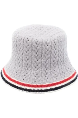 Thom Browne Fischerhut mit Zopfmuster