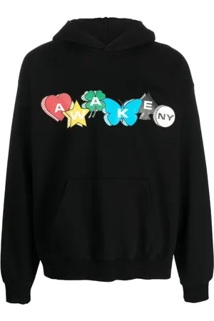 AWAKE NY Hoodie mit Logo-Print